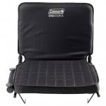 Coleman 17 In OneSource Foldable Rechargeable Heated Stadium Seat, Black