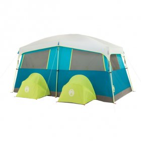 Coleman 6-Person Tenaya Lake Fast Pitch Cabin Camping Tent with Cabinets