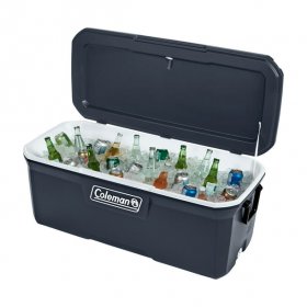 Coleman 150 Qt Hard Sided Cooler, Blue Nights