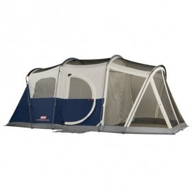 Coleman 6-Person Elite Weathermaster Lighted Cabin Tent with Screen Room