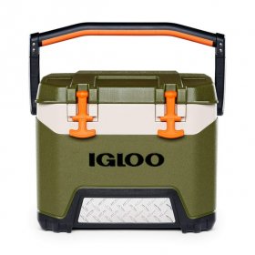 Igloo 25 qt. BMX Series Hard Sided Ice Chest Cooler, Orange