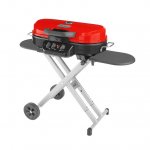 Coleman RoadTrip 285 Standup Propane Gas Grill, Red