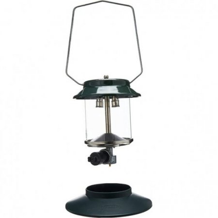 Coleman Two Mantle Compact Propane Gas Lantern for Outdoor Use