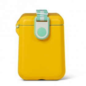 Igloo 11 qt. Tag-A-Long, Hard Sided Cooler, Yellow and Mint