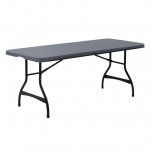 Lifetime 6-Foot Commercial Nesting Folding Table Gray (80817)