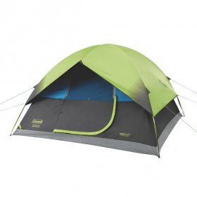 Coleman 6-Person Sundome Dark Room Dome Camping Tent