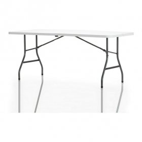 Cosco 14-678-WSP1 30 x 72 in. Center Folding Molded Folding Table