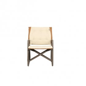 Ozark Trail Strong Back Director Chair, Beige, Adult