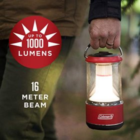 Coleman 1000 Lumens LED Lantern with BatteryGuard, Green