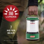 Coleman - LED Mini Lantern, 200 Lumens, BatteryGuard Technology, Green