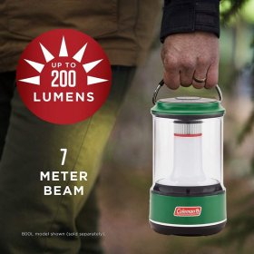 Coleman - LED Mini Lantern, 200 Lumens, BatteryGuard Technology, Green