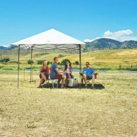 Coleman Light and Fast 10 x 10 Feet Instant Sun Shelter, White Canopy