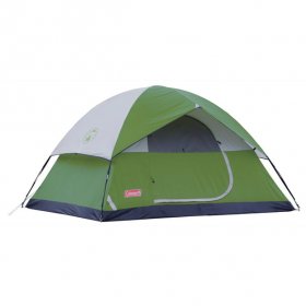 Coleman 6-Person Sundome? Dome Camping Tent, 1 Room, Green