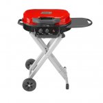 Coleman RoadTrip 225 Standup Propane Gas Grill, Red