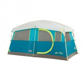 Coleman 6-Person Tenaya Lake Fast Pitch Cabin Camping Tent with Cabinets