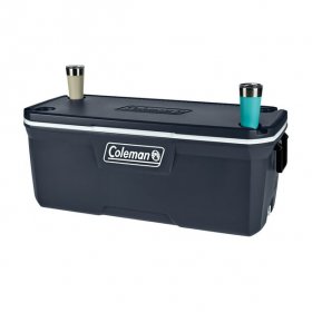 Coleman 150 Qt Hard Sided Cooler, Blue Nights